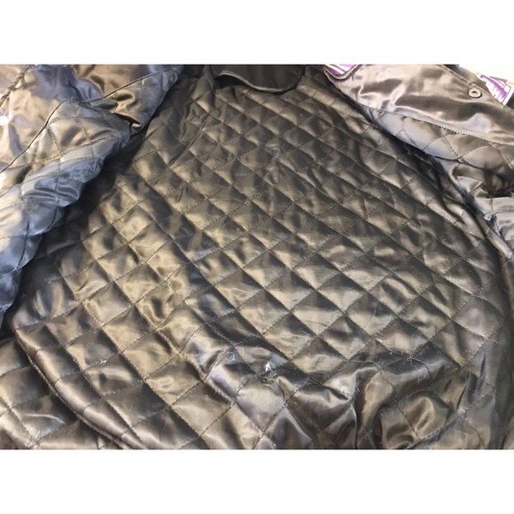 Pro Standard Los Angeles Lakers Basketball All-Over Print Remix Satin Jacket XL - Picture 13 of 14